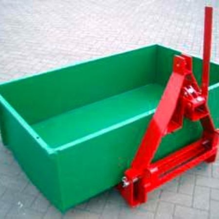 Heck-Container lackierte Ausführung